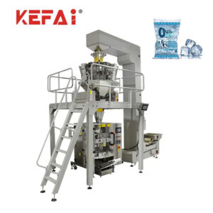 Μηχάνημα συσκευασίας KEFAI Αυτόματη Ζυγιστής πολλαπλών κεφαλών VFFS ICE Cube