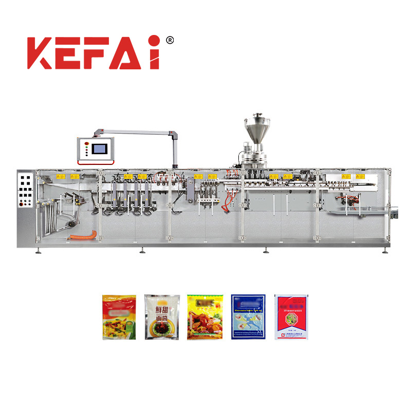 Μηχάνημα συσκευασίας σακούλας σφράγισης KEFAI Granule HFFS Flat Side Seal
