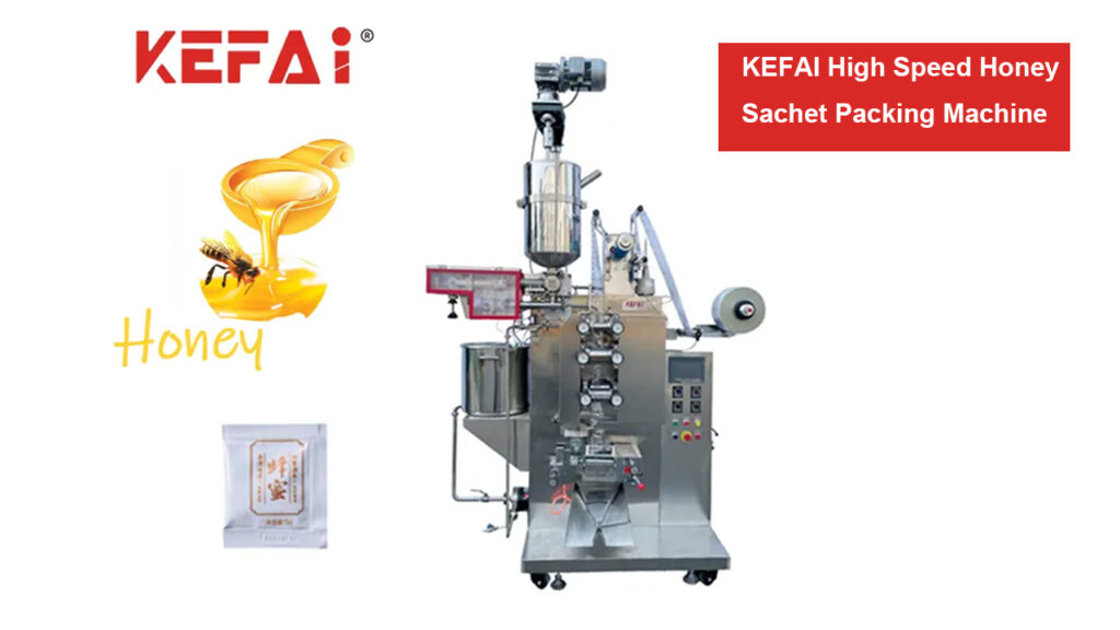 Αυτόματο μηχάνημα συσκευασίας με ρολό πάστας υψηλής ταχύτητας KEFAI honey 1